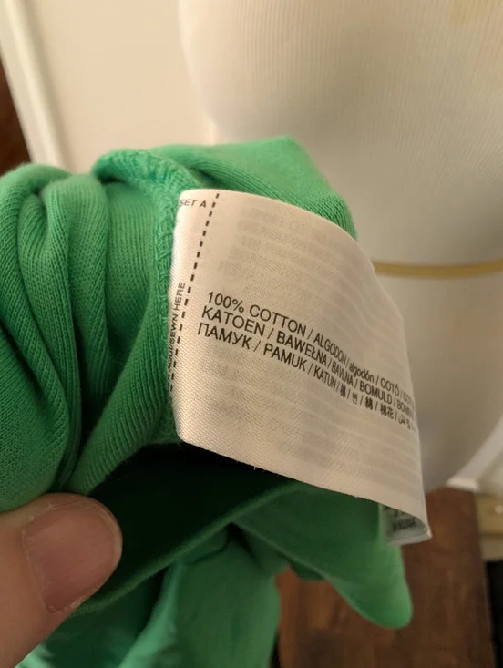 Mango Sita2 T-shirt Green Small - Picture 3 of 13